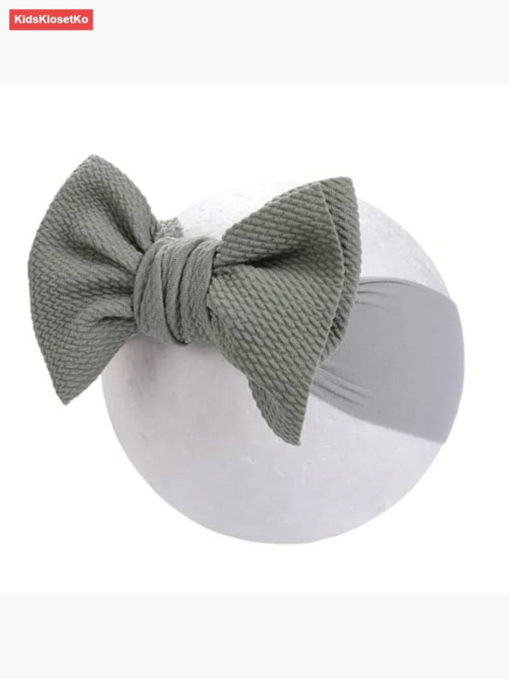 Oversized Nylon Headbands for Baby Girls Toddlers Kids Newborn Hair Bows